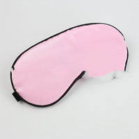 HKM-690643 Silk Sleep Eye Mask with Padded Shade for Travel and Relaxation