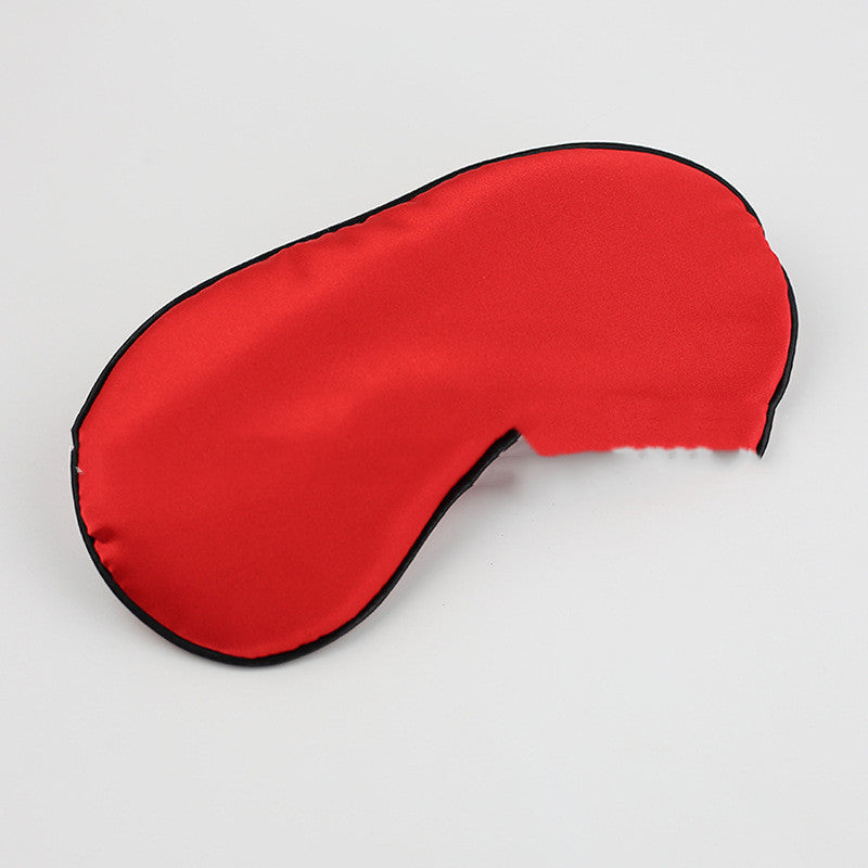 HKM-690643 Silk Sleep Eye Mask with Padded Shade for Travel and Relaxation