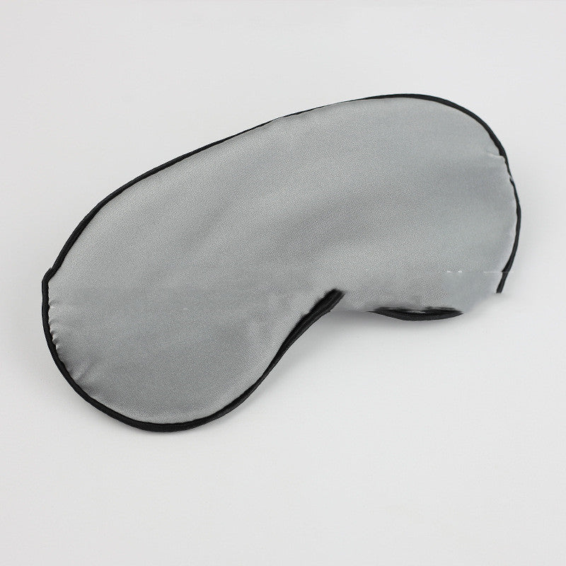 HKM-690643 Silk Sleep Eye Mask with Padded Shade for Travel and Relaxation