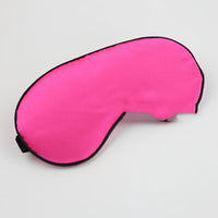 HKM-690643 Silk Sleep Eye Mask with Padded Shade for Travel and Relaxation
