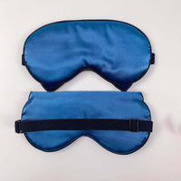 HKM-690643 Silk Sleep Eye Mask with Padded Shade for Travel and Relaxation