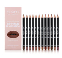 HKM-909779 12-Piece Matte Lipstick and Lip Liner Set for Versatile Color Application
