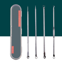 HKM-623955 Stainless Steel Acne and Blackhead Removal Needle Set