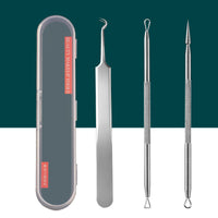 HKM-623955 Stainless Steel Acne and Blackhead Removal Needle Set