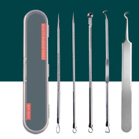 HKM-623955 Stainless Steel Acne and Blackhead Removal Needle Set