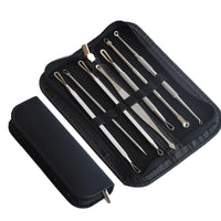 HKM-623955 Stainless Steel Acne and Blackhead Removal Needle Set