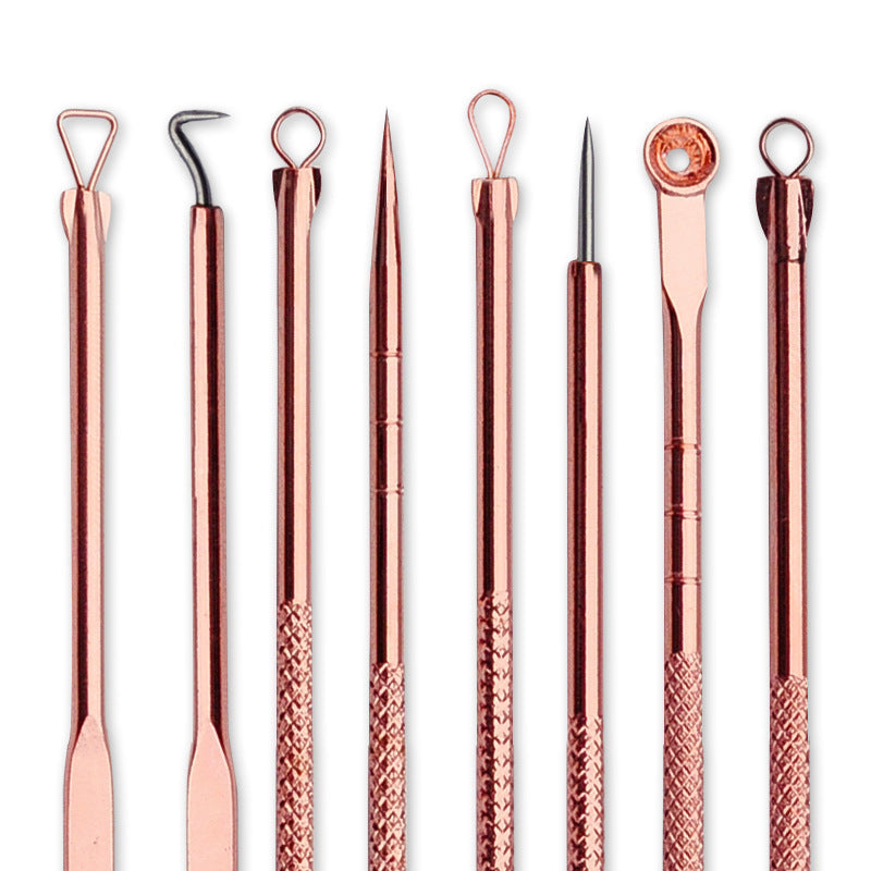 HKM-623955 Stainless Steel Acne and Blackhead Removal Needle Set