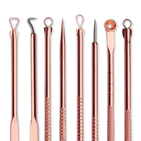 HKM-623955 Stainless Steel Acne and Blackhead Removal Needle Set