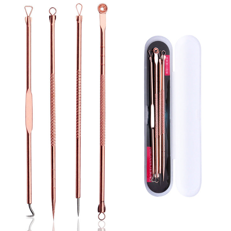 HKM-623955 Stainless Steel Acne and Blackhead Removal Needle Set