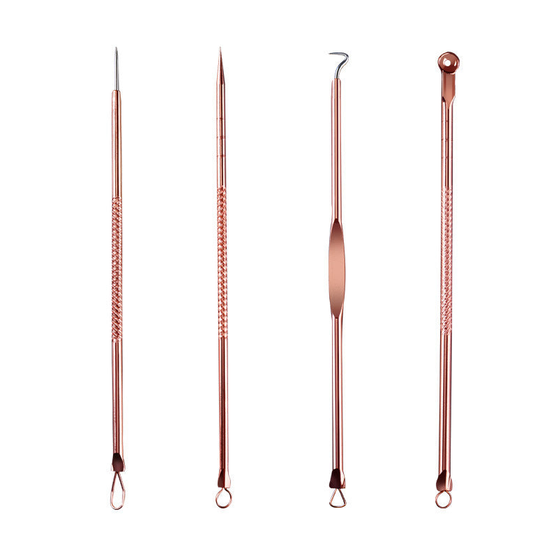 HKM-623955 Stainless Steel Acne and Blackhead Removal Needle Set