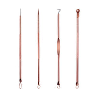 HKM-623955 Stainless Steel Acne and Blackhead Removal Needle Set