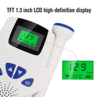 HKM-835859 Digital Dual Display Fetal Heart Rate Monitor with Ergonomic Design and Replaceable Probe
