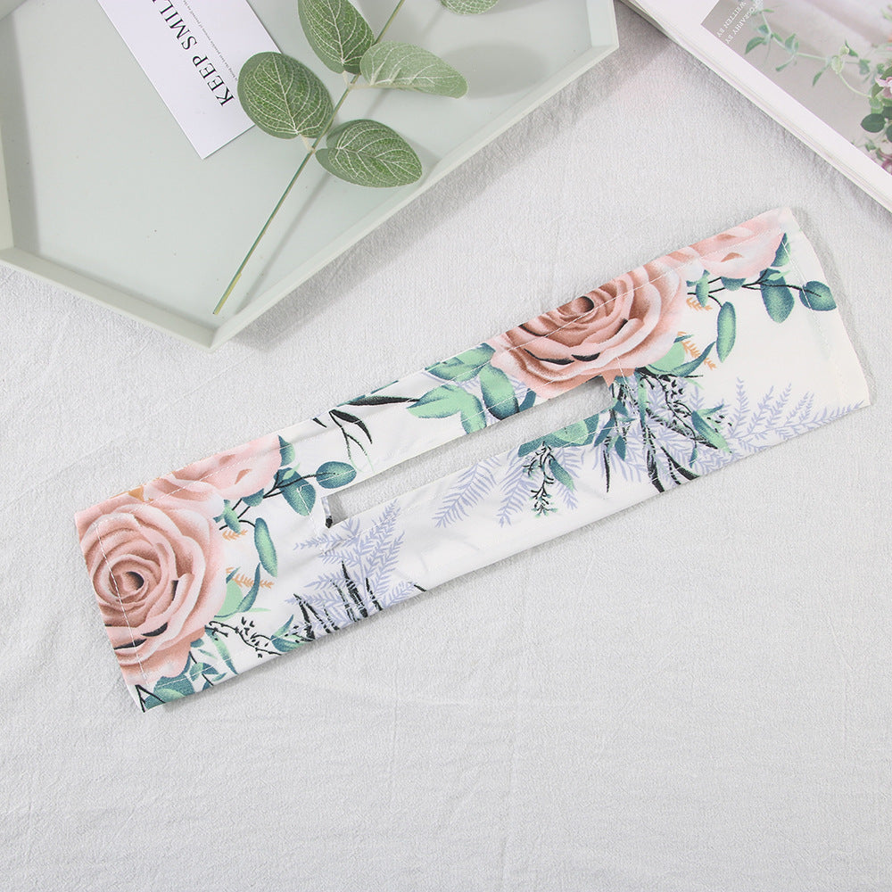 HKM-692115 Bowknot Spinning Wire Hair Curler Headband for Effortless Curly Styles