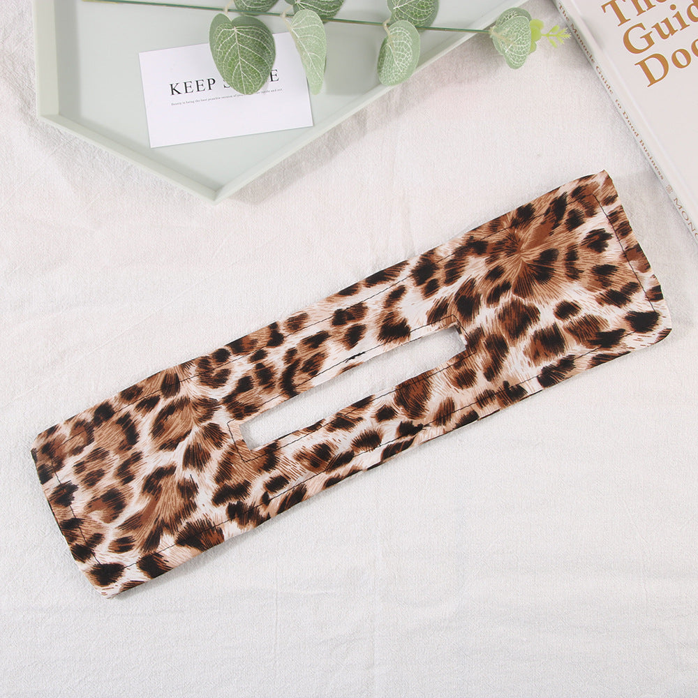 HKM-692115 Bowknot Spinning Wire Hair Curler Headband for Effortless Curly Styles