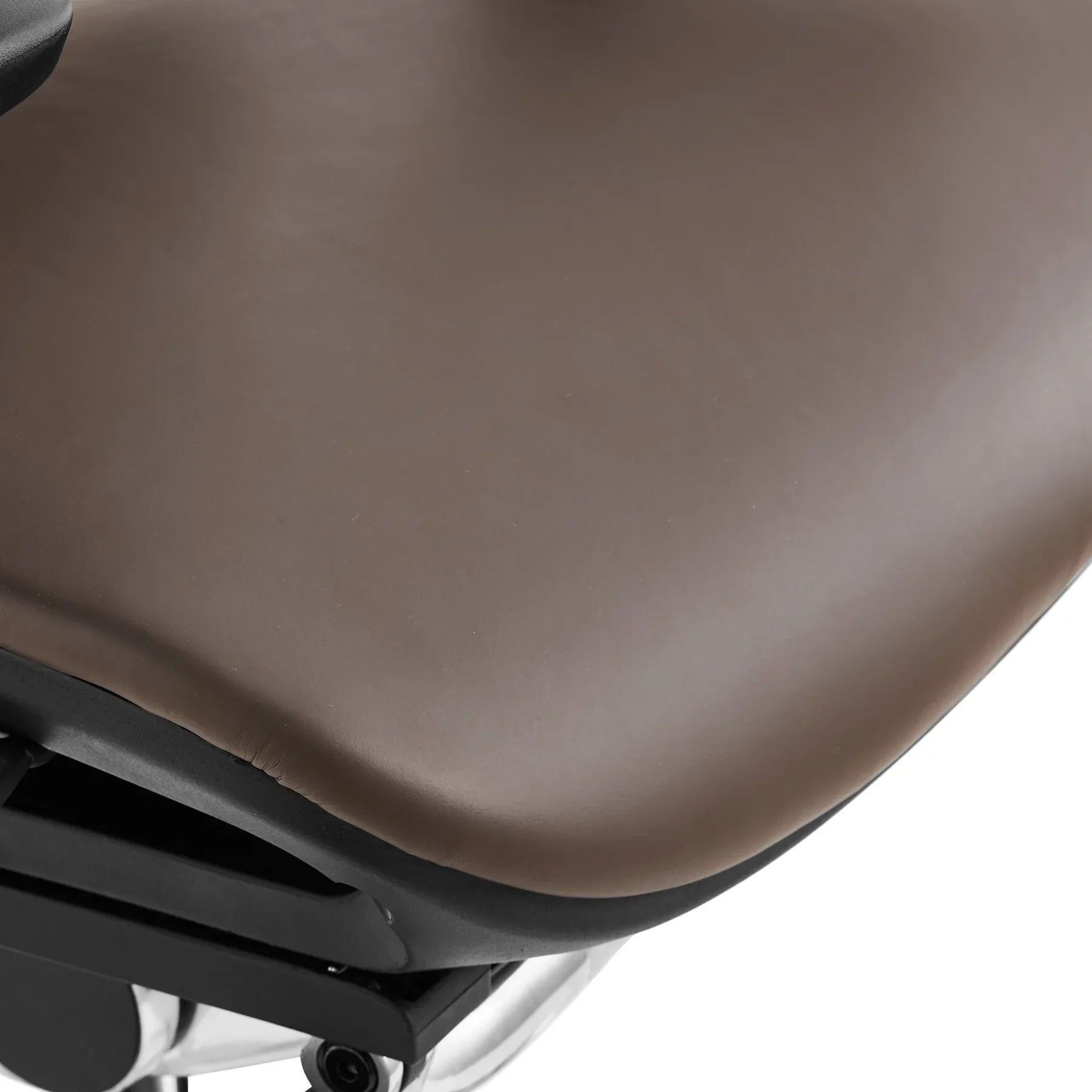 KTX-036115 Ergonomic Adjustable High Back Leather Recliner with Swivel Base for Office Use