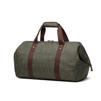 HKM-481683 Large Capacity Waterproof Canvas Crossbody Travel Bag in Black
