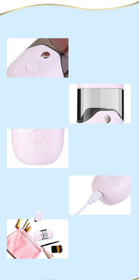 HKM-638099 Nano Spray Water Replenishment Humidifier with 50ml Water Tank for All Skin Types