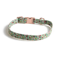 HKM-405075 Metal Bow Pet Collar in Multiple Colors ¨C Adjustable Fabric Collar for Small to Large Pets (1.5 x 24.5-35 cm)