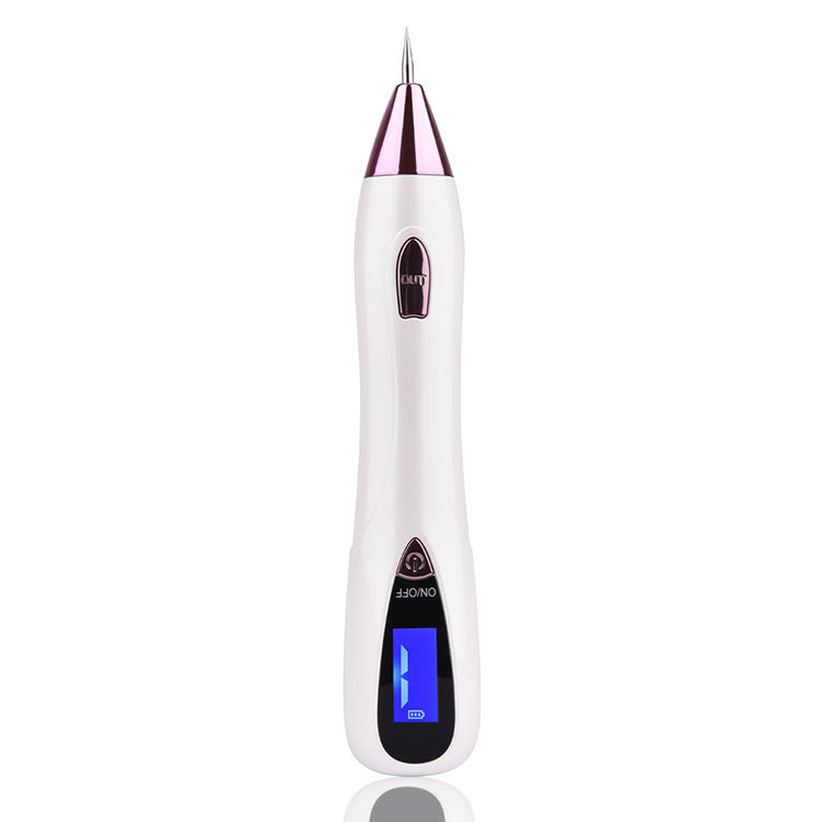 HKM-340883 Mini Mole Spot Remover Pen - Portable Skin Treatment Tool with Multiple Needle Options and USB Charging