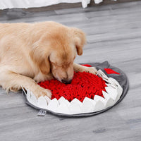 HKM-237907 Pet Yoga Sniffing Mat for Stress Relief and Interactive Play – Non-Slip, Eco-Friendly Fabric