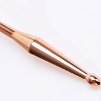 HKM-264467 Toothbrush Style Foundation Brush with Man-Made Fiber Bristles and Portable Plastic Handle