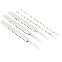 HKM-175891 Stainless Steel Acne and Blackhead Removal Needle Set with Case - 8 Tools