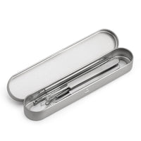 HKM-175891 Stainless Steel Acne and Blackhead Removal Needle Set with Case - 8 Tools