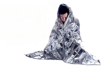 HKM-800083 Emergency Survival Kit with Life-Saving Thermal Blanket for Outdoor Situations