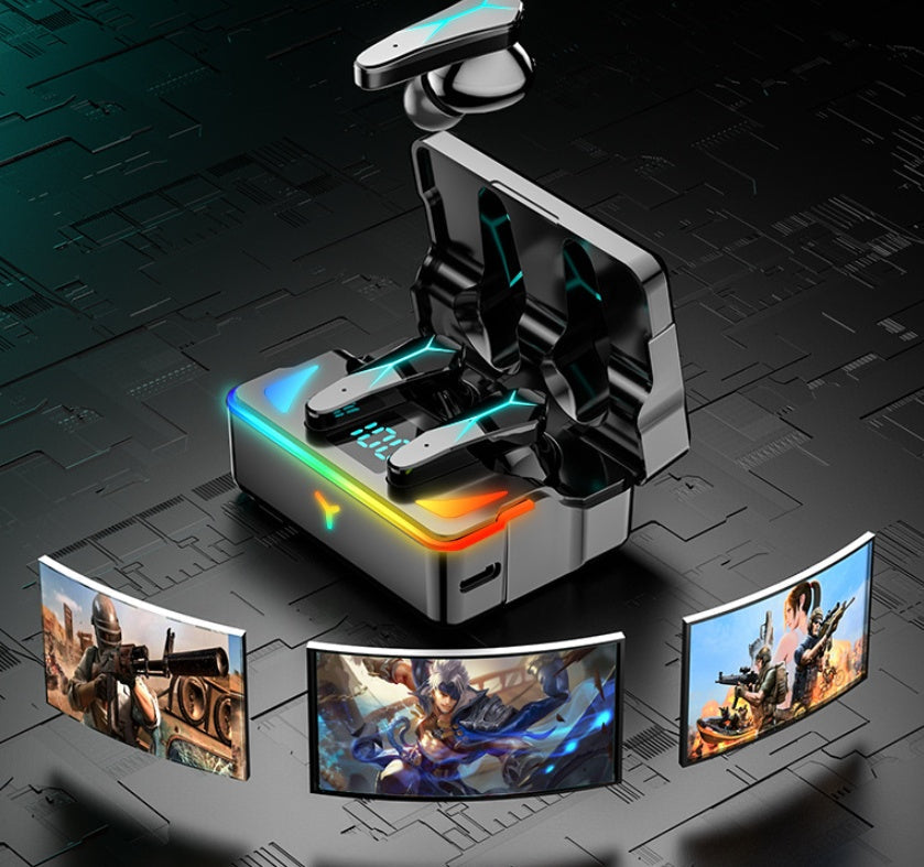 KTX-595859 Wireless Bluetooth Sporting Headphones with Stereo Sound and Voice Control - In-ear TWS Design