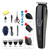 HKM-158675 Dual-Purpose Electric Hair Clipper Set with Ceramic Blades and Waterproof Design for Children and Adults