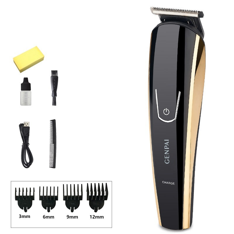 KTX-158675 Dual-Purpose Electric Hair Clipper Set with Ceramic Blades and Waterproof Design for Children and Adults