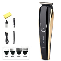 HKM-158675 Dual-Purpose Electric Hair Clipper Set with Ceramic Blades and Waterproof Design for Children and Adults