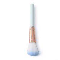 HKM-263315 Mini 5-Piece Makeup Brush Set with Short Plastic Handles and Soft Fiber Bristles