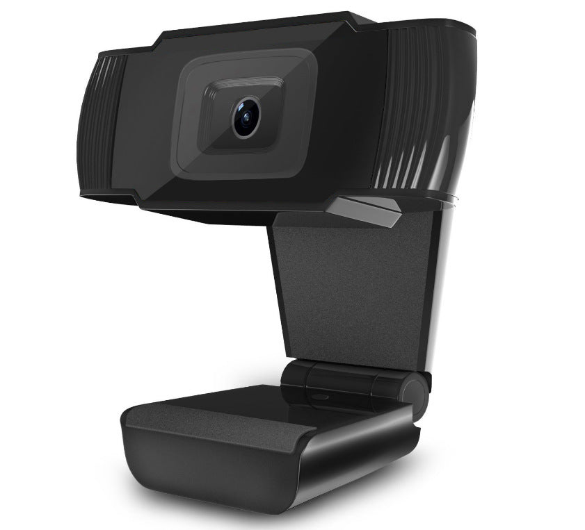 KTX-494995 High-Definition USB 2.0 Webcam with 800,000 Pixels CMOS Sensor in Black and Orange