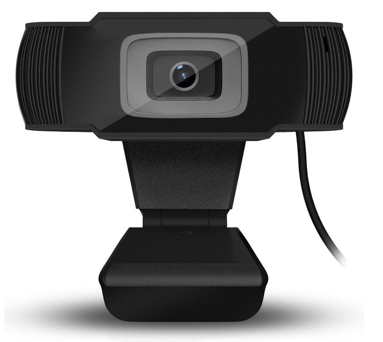 KTX-494995 High-Definition USB 2.0 Webcam with 800,000 Pixels CMOS Sensor in Black and Orange