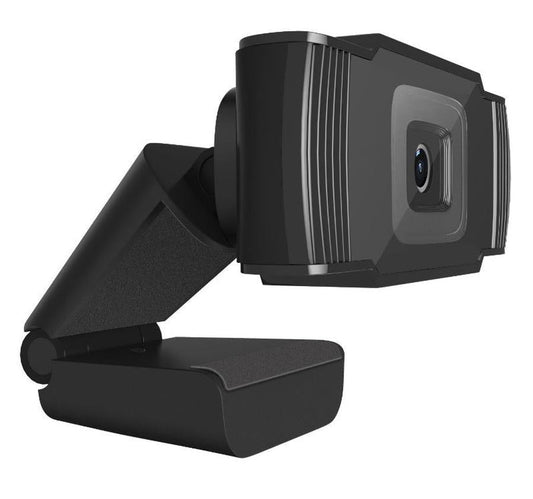 KTX-494995 High-Definition USB 2.0 Webcam with 800,000 Pixels CMOS Sensor in Black and Orange