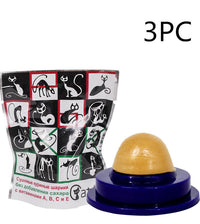 HKM-298195 Rotating Licking Music Cat Toy with Catnip and Multiple Flavor Balls