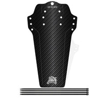 HKM-344787 Universal Mountain Bike Mudguard with Carbon Fiber Pattern Design