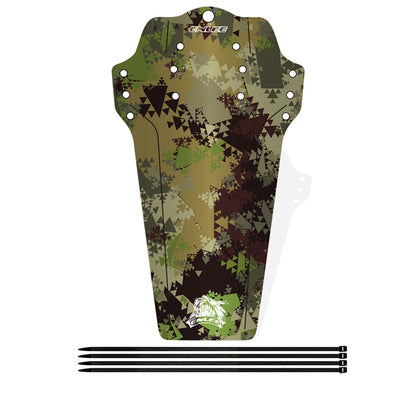 HKM-344787 Universal Mountain Bike Mudguard with Carbon Fiber Pattern Design