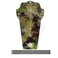 HKM-344787 Universal Mountain Bike Mudguard with Carbon Fiber Pattern Design