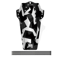 HKM-344787 Universal Mountain Bike Mudguard with Carbon Fiber Pattern Design
