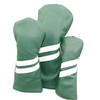 HKM-142419 Wood Rod Head Cover with Two Oblique Strips - Available in Multiple Colors and Quick Delivery