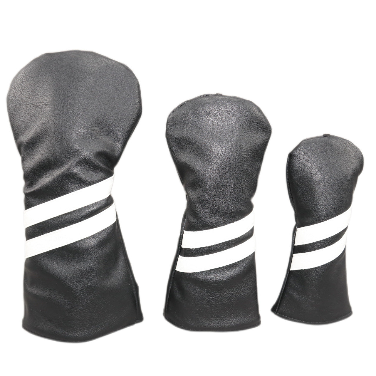 HKM-142419 Wood Rod Head Cover with Two Oblique Strips - Available in Multiple Colors and Quick Delivery