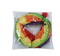 HKM-231827 Collapsible Rainbow Cat Tunnel - Eco-Friendly, Scratch-Resistant Design for Interactive Play