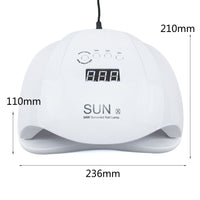 HKM-582355 54W UV/LED Nail Lamp Dryer for Quick Drying and Curing
