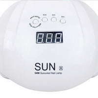 HKM-582355 54W UV/LED Nail Lamp Dryer for Quick Drying and Curing