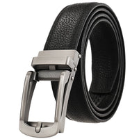 HKM-069651 Men's Genuine Leather Belt, Model LY33-23426-5, Durable & Stylish Design