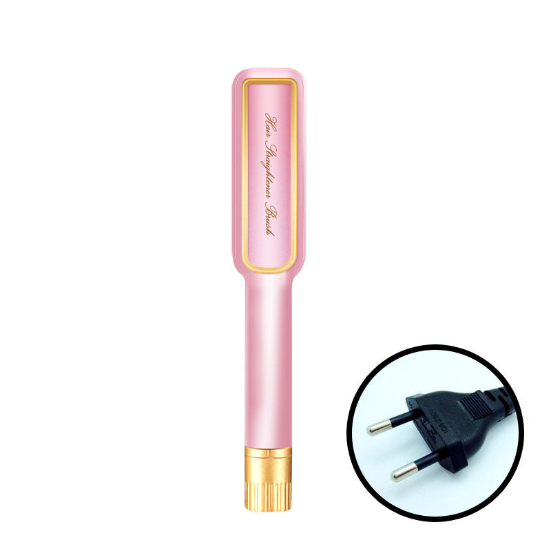 HKM-090771 Ceramic Hair Straightener with Adjustable Temperature Control for Wet and Dry Use