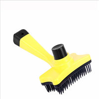HKM-277651 Pet Cleaning and Grooming Comb for Dogs and Cats - 12.5cm Plastic Design, Multiple Colors Available
