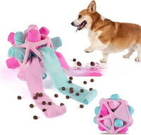 HKM-328659 Interactive Pet Sniffing Ball - Colorful Chew Toy for Enrichment and Play